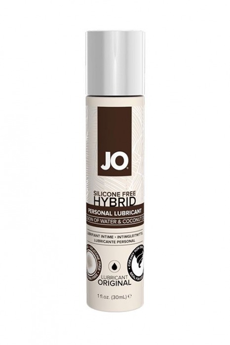 Водно-масляный лубрикант JO Silicon free Hybrid Lubricant ORIGINAL- 30 мл. - System JO - купить с доставкой в Костроме