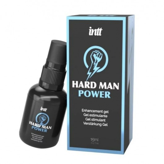 Стимулирующий гель для мужчин Hard Man Power - 15 мл. - INTT - купить с доставкой в Костроме