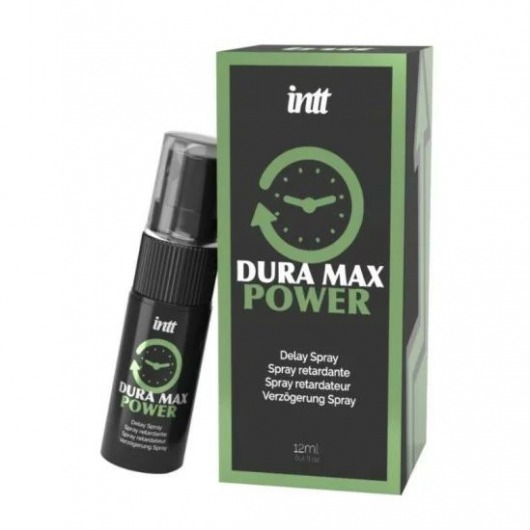 Пролонгирующий спрей Dura Max - 12 мл. - INTT - купить с доставкой в Костроме