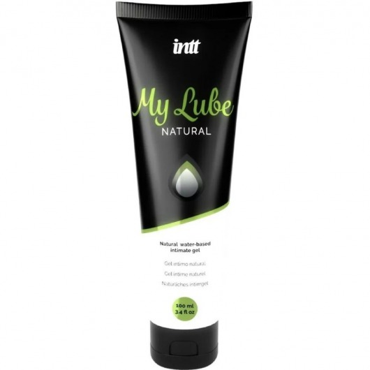 Увлажняющий гель-лубрикант на водной основе  для тела My Lube Natural - 100 мл. - INTT - купить с доставкой в Костроме