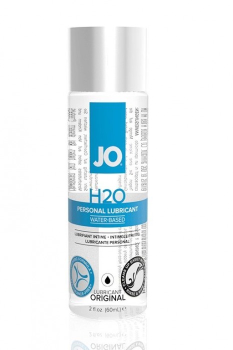 Нейтральный лубрикант на водной основе JO Personal Lubricant H2O - 60 мл. - System JO - купить с доставкой в Костроме