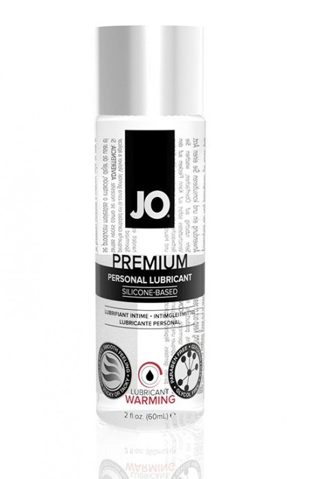 Возбуждающий лубрикант на силиконовой основе JO Personal Premium Lubricant  Warming - 60 мл. - System JO - купить с доставкой в Костроме