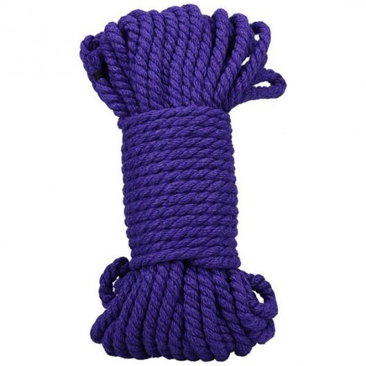 Фиолетовая верёвка для связывания и фиксации Bind Tie - 15,24 м. - Doc Johnson - купить с доставкой в Костроме
