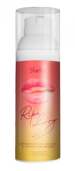 Интимная гель-смазка Shefox Premium «Спелая вишня» - 50 мл. - Shefox - купить с доставкой в Костроме