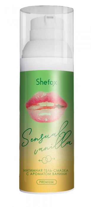 Интимная гель-смазка Shefox Premium «Чувственная ваниль» - 50 мл. - Shefox - купить с доставкой в Костроме