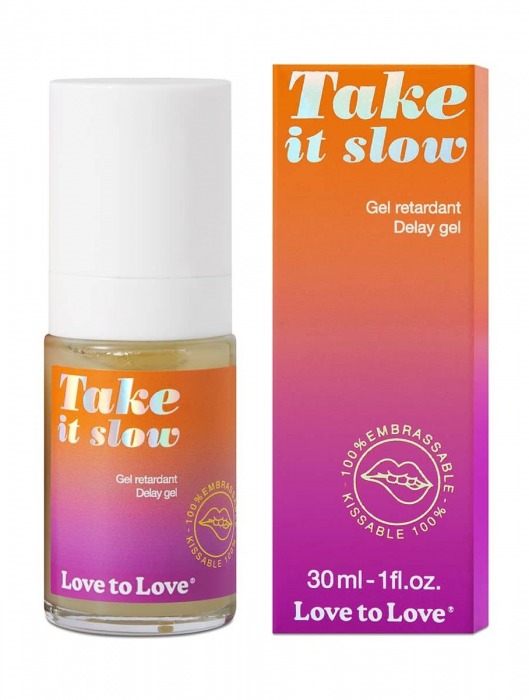 Пролонгирующий гель для мужчин Take It Slow - 30 мл. - Love to Love - купить с доставкой в Костроме
