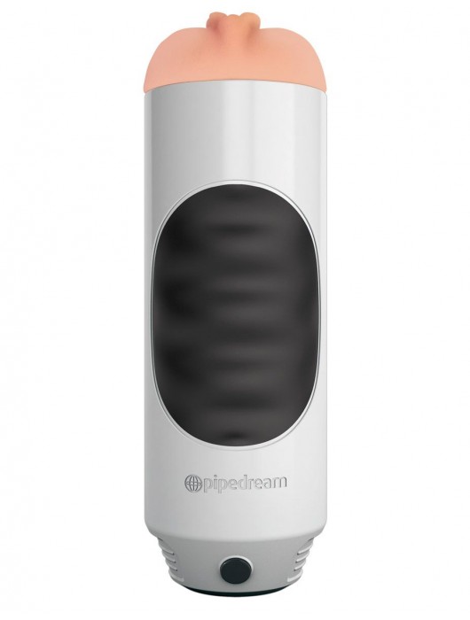 Мастурбатор-вагина Extreme Toyz Mega Grip Vibrating Stroker Mouth - Pipedream - в Костроме купить с доставкой