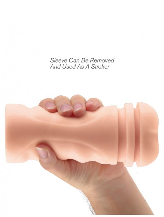 Мастурбатор-вагина Extreme Toyz Mega Grip Vibrating Stroker Mouth - Pipedream - в Костроме купить с доставкой