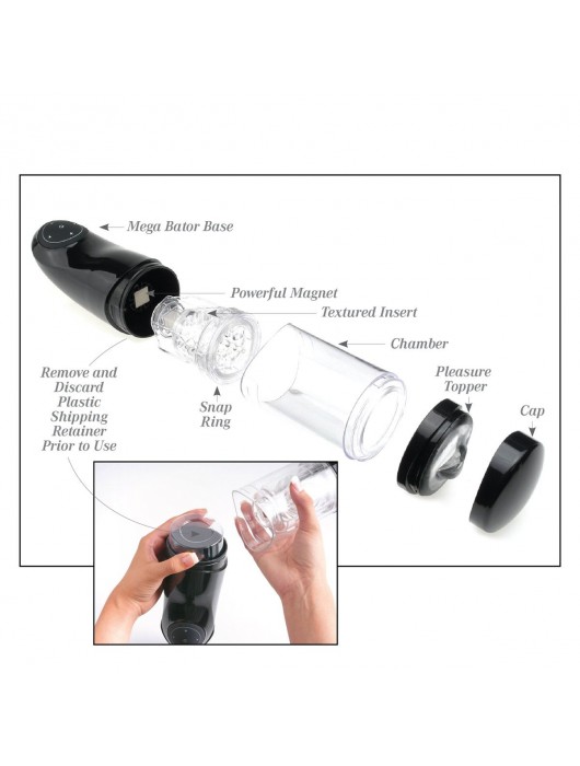 Перезаряжаемый мастурбатор-вагина с держателем для мобильных устройств Extreme Toyz Me - Pipedream - в Костроме купить с доставкой