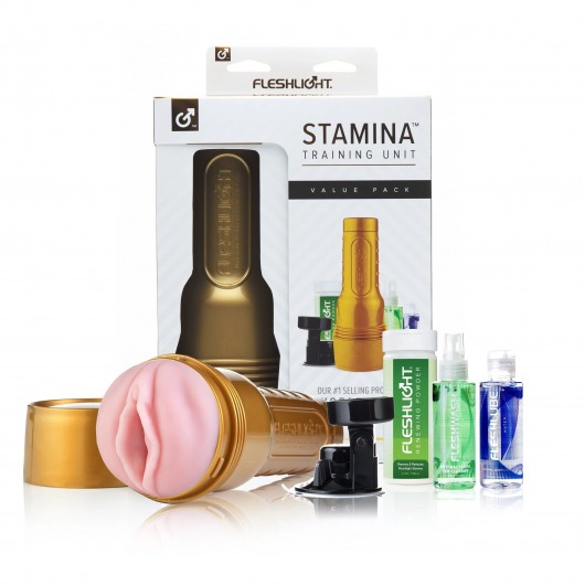 Набор для мастурбации Fleshlight Stamina Training Unit - Fleshlight - в Костроме купить с доставкой