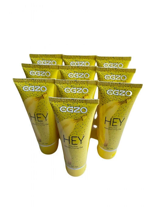 Набор из 10 анальных лубрикантов на водной основе Egzo Hey (по 50 мл.) - EGZO - купить с доставкой в Костроме