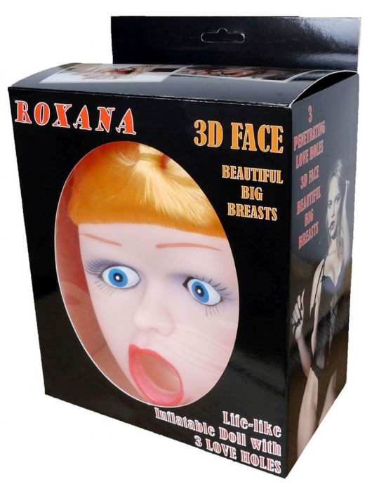 Надувная секс-кукла Roxana 3D - Boys of Toys - в Костроме купить с доставкой