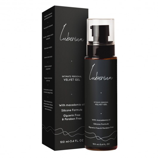 Интимный гель на силиконовой основе с маслом макадамии Luberium Velvel Gel - 100 мл. - Luberium - купить с доставкой в Костроме