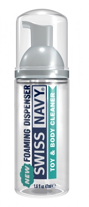 Очищающая пенка для игрушек и тела Toy   Body Cleaner Foamer - 47 мл. - Swiss navy - купить с доставкой в Костроме