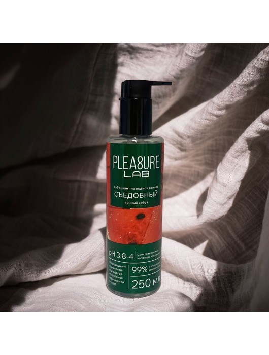 Лубрикант на водной основе Pleasure Lab с ароматом арбуза - 250 мл. - Pleasure Lab - купить с доставкой в Костроме