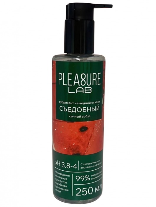 Лубрикант на водной основе Pleasure Lab с ароматом арбуза - 250 мл. - Pleasure Lab - купить с доставкой в Костроме