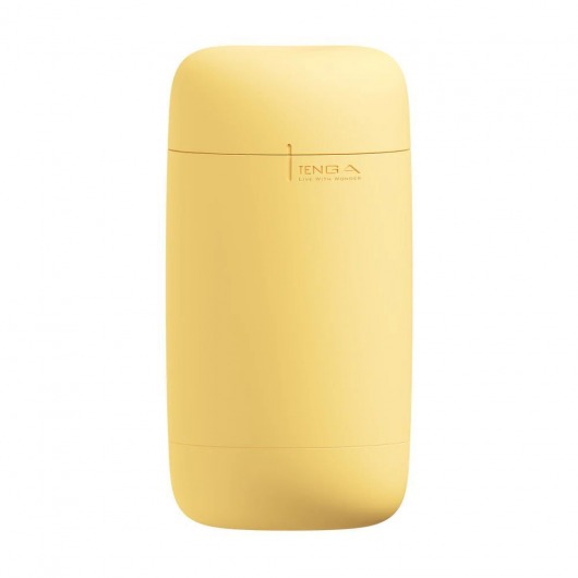 Желтый мастурбатор Tenga Puffy - Tenga - в Костроме купить с доставкой