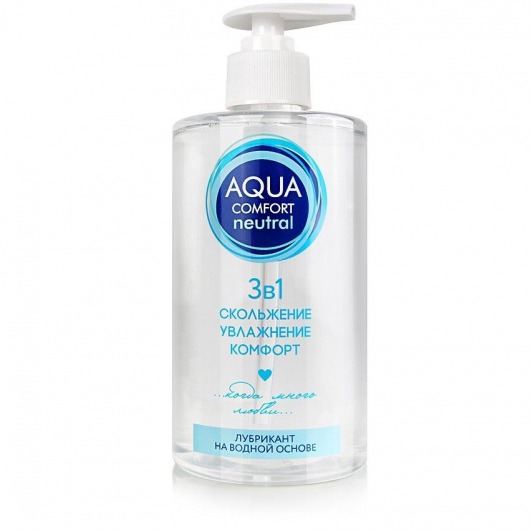 Лубрикант на водной основе Aqua Comfort Neutral - 440 гр. - Биоритм - купить с доставкой в Костроме