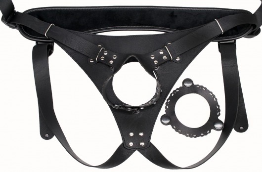 Пояс Hard Brutal для больших насадок - LOVETOY (А-Полимер) - купить с доставкой в Костроме