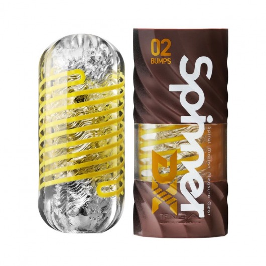 Мастурбатор Tenga Spinner DX 02 Bumps - Tenga - в Костроме купить с доставкой