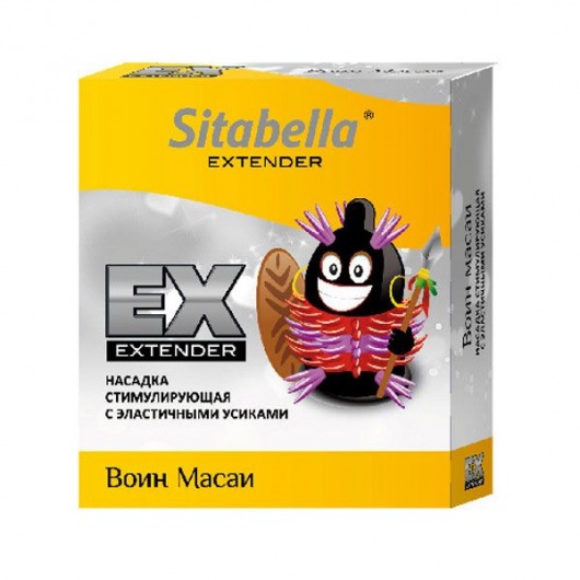 Стимулирующая насадка Sitabella Extender  Воин Масаи - Sitabella - купить с доставкой в Костроме