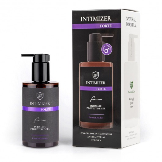 Мужской антибактериальный эко-гель для интимного ухода Intimizer Forte - 250 мл. - Intimizer - купить с доставкой в Костроме