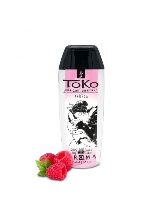 Интимная смазка TOKO Aroma Raspberry Feeling с ароматом малины - 165 мл. - Shunga - купить с доставкой в Костроме