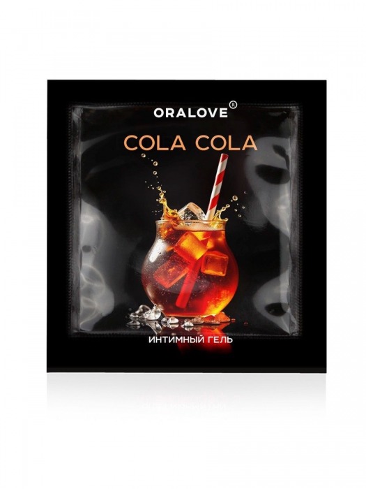 Саше съедобной оральной смазки OraLove с ароматом колы - 3 гр. - Биоритм - купить с доставкой в Костроме