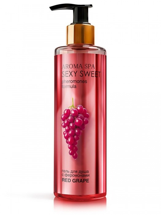 Гель для душа с феромонами и ароматом винограда Red Grape - 200 мл. -  - Магазин феромонов в Костроме