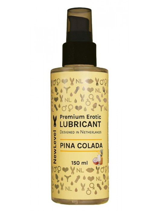 Ароматизированный лубрикант на водной основе NewLevel Pina Colada - 150 мл. - NewLevel - купить с доставкой в Костроме