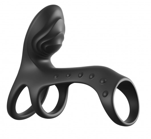 Черная насадка на пенис Ultimate Couples Cage Pro - Pipedream - в Костроме купить с доставкой