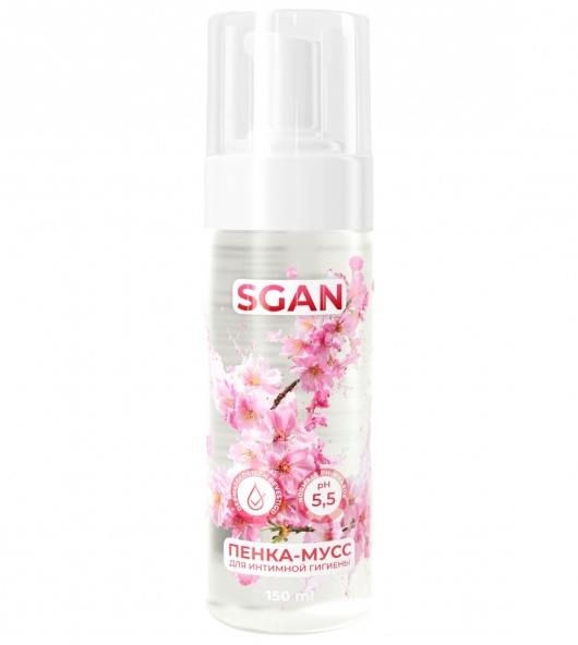 Пенка-мусс для интимной гигиены SGAN с пребиотиками - 150 мл. - SGAN - купить с доставкой в Костроме