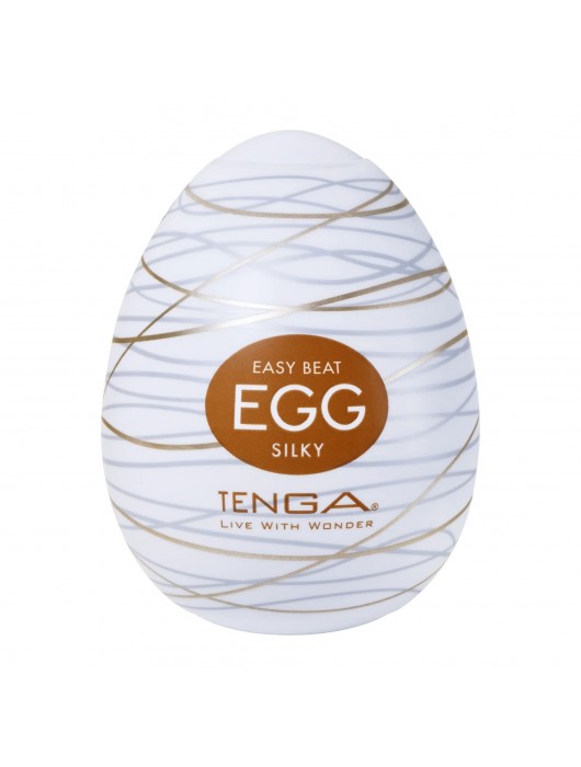 Мастурбатор-яйцо Tenga Egg Silky - Tenga - в Костроме купить с доставкой