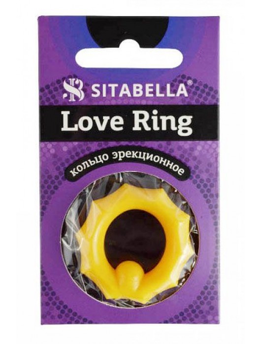 Цветное эрекционное кольцо Love Ring - Sitabella - в Костроме купить с доставкой