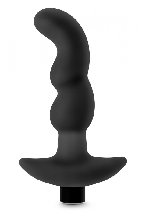 Черный вибромассажер простаты Prostate Massager 03 - 15,2 см. - Blush Novelties - в Костроме купить с доставкой
