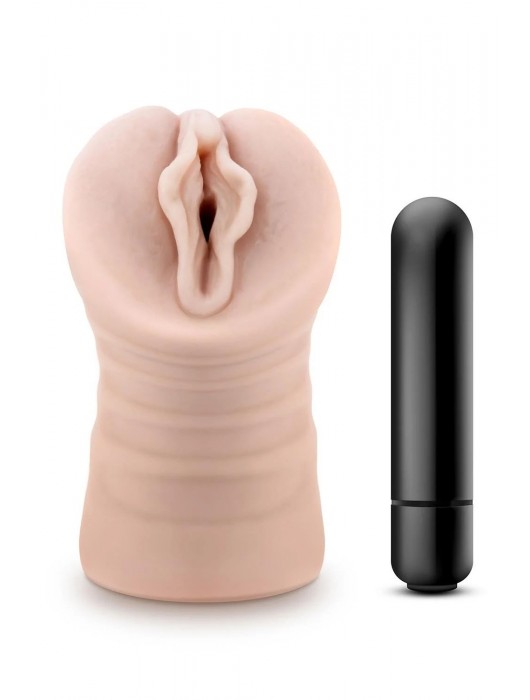 Телесный мастурбатор-вагина Destini - Blush Novelties - в Костроме купить с доставкой