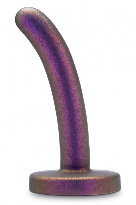 Фиолетовая насадка с гладкой поверхностью Surrender 4.75 Inch Beginner Pegging Dildo - 12 см. - Blush Novelties - купить с доставкой в Костроме