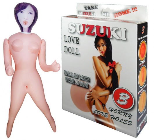Надувная секс-кукла Suzuki - Boys of Toys - в Костроме купить с доставкой