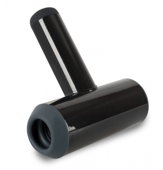 Черный мастурбатор с удобной ручкой Masturbator with 2 Functions - Orion - в Костроме купить с доставкой