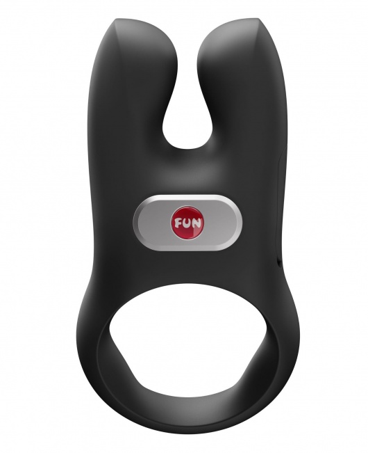 Черное эрекционное виброкольцо Nos - Fun Factory - в Костроме купить с доставкой