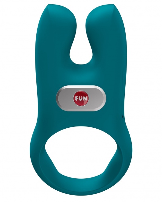 Зеленое эрекционное виброкольцо Nos - Fun Factory - в Костроме купить с доставкой