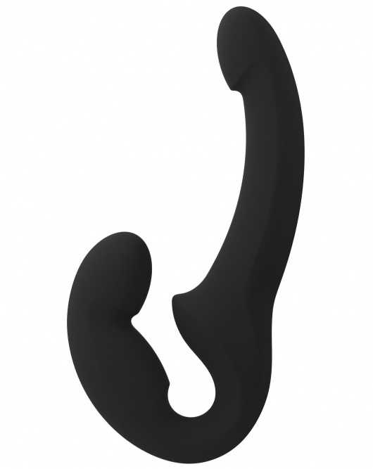 Черный безремневой страпон Share Lite - Fun Factory - купить с доставкой в Костроме