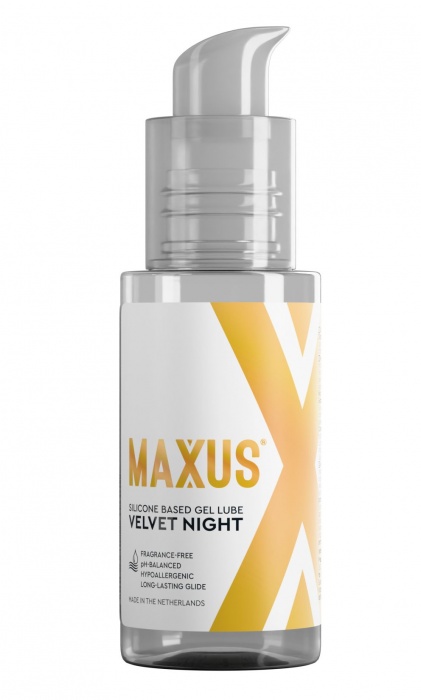 Лубрикант на силиконовой основе MAXUS Velvet Night - 50 мл. - Maxus - купить с доставкой в Костроме