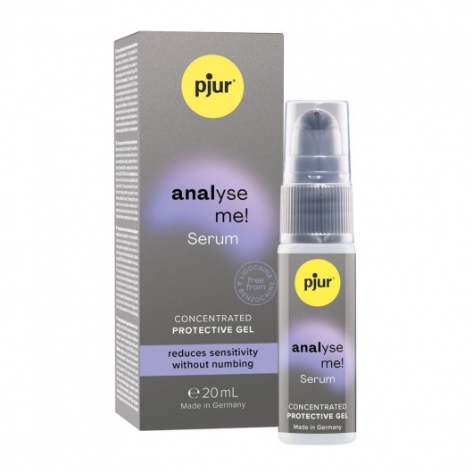 Расслабляющая анальная сыворотка pjur Analyse Me Serum - 20 мл. - Pjur - купить с доставкой в Костроме
