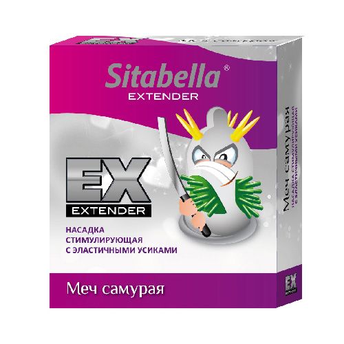 Стимулирующая насадка Sitabella Extender  Меч самурая - Sitabella - купить с доставкой в Костроме