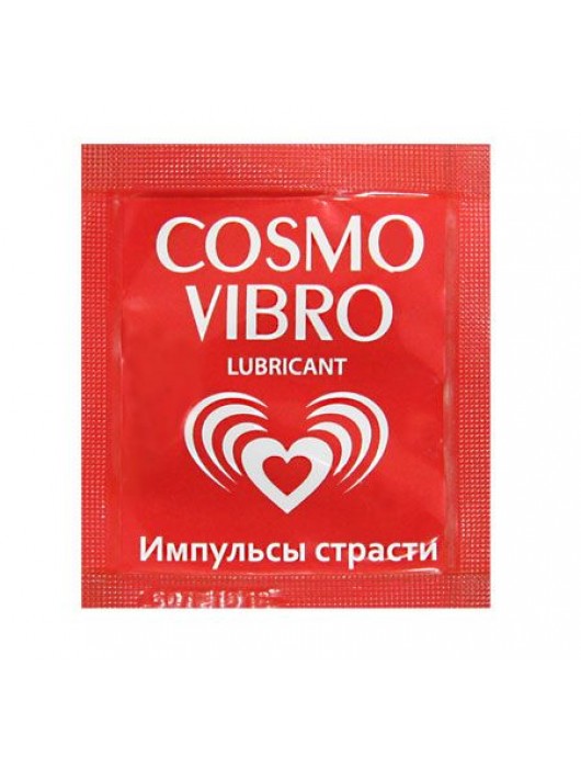 Пробник женского стимулирующего лубриканта на силиконовой основе Cosmo Vibro - 3 гр. - Биоритм - купить с доставкой в Костроме