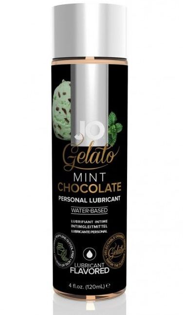 Лубрикант с ароматом мятного шоколада JO GELATO MINT CHOCOLATE - 120 мл. - System JO - купить с доставкой в Костроме