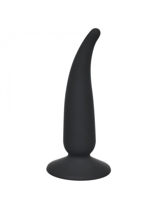 Чёрная анальная пробка P-spot Teazer Black - 12,2 см. - Lola Games - в Костроме купить с доставкой