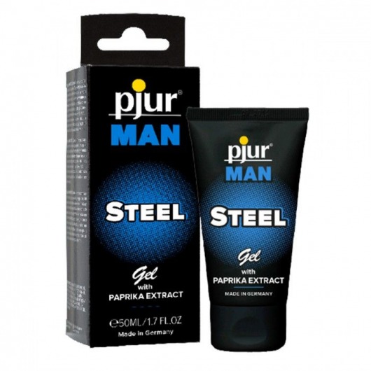 Эрекционный гель для пениса pjur MAN Steel Gel - 50 мл. - Pjur - купить с доставкой в Костроме