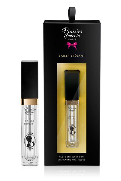 Стимулирующий блеск для губ Baiser Brulant Gloss Plaisirs Secrets - 7 мл. - Plaisir Secret - купить с доставкой в Костроме